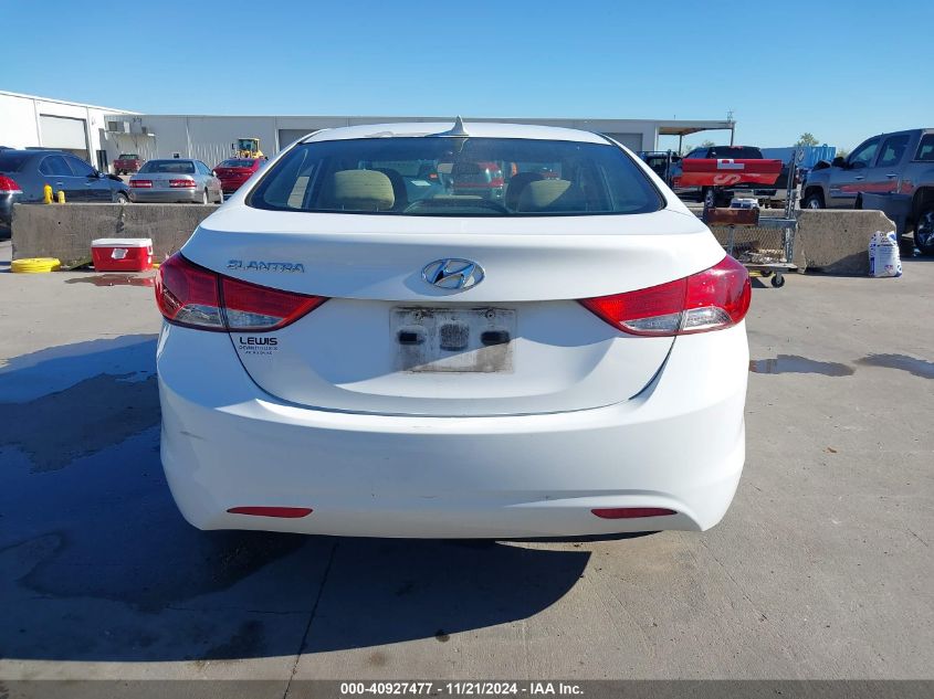 2013 HYUNDAI ELANTRA VIN: 5NPDH4AE5DH376150