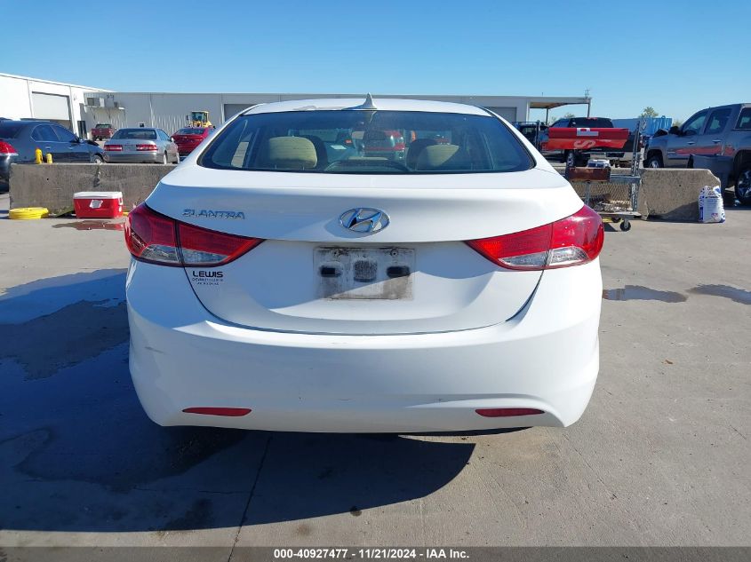 2013 Hyundai Elantra Gls VIN: 5NPDH4AE5DH376150 Lot: 40927477