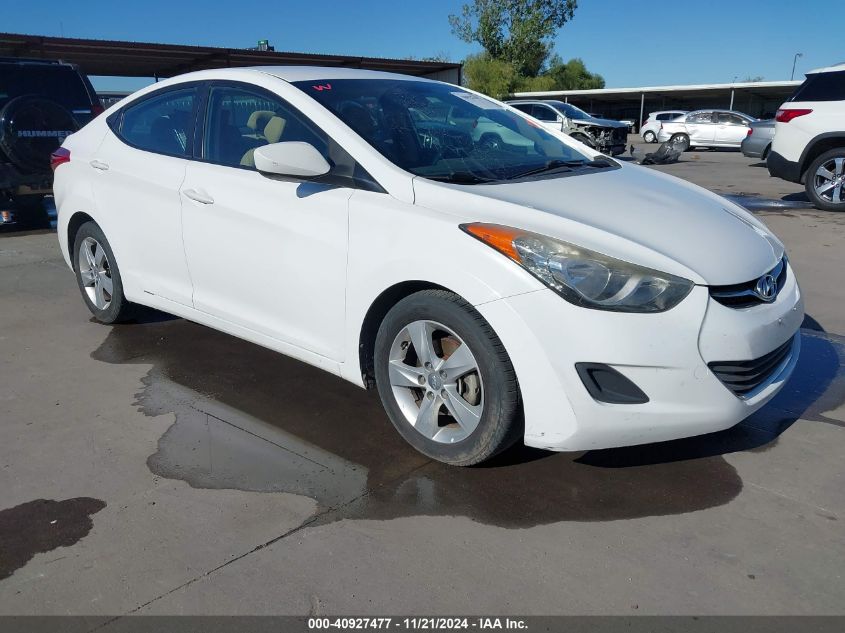 2013 HYUNDAI ELANTRA VIN: 5NPDH4AE5DH376150