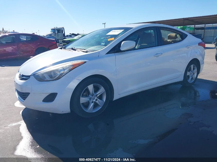 2013 Hyundai Elantra Gls VIN: 5NPDH4AE5DH376150 Lot: 40927477