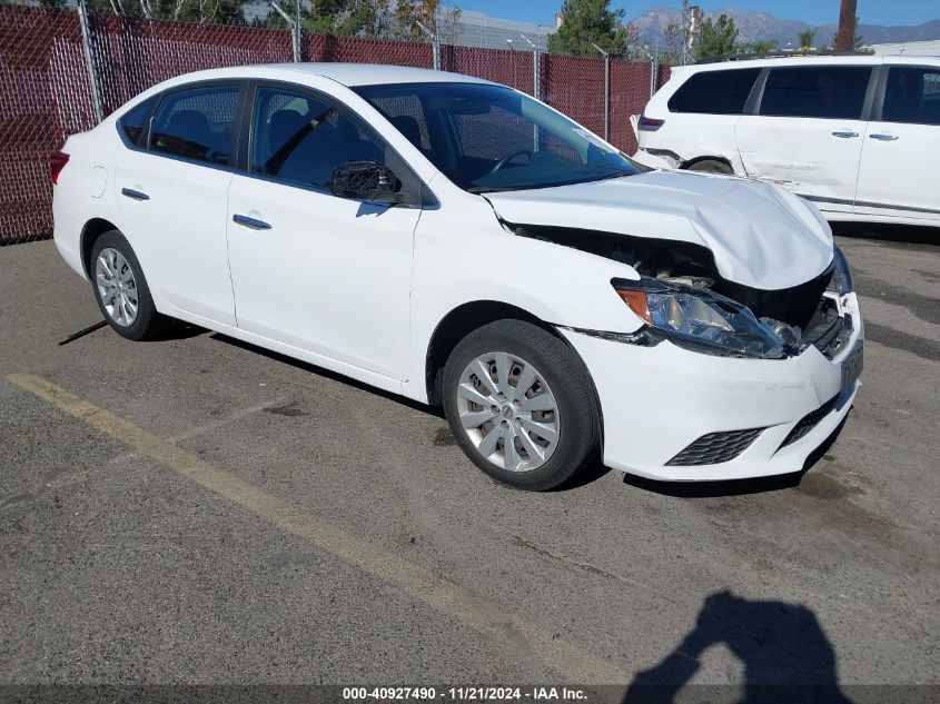 VIN 3N1AB7APXJY328197 2018 Nissan Sentra, S no.1