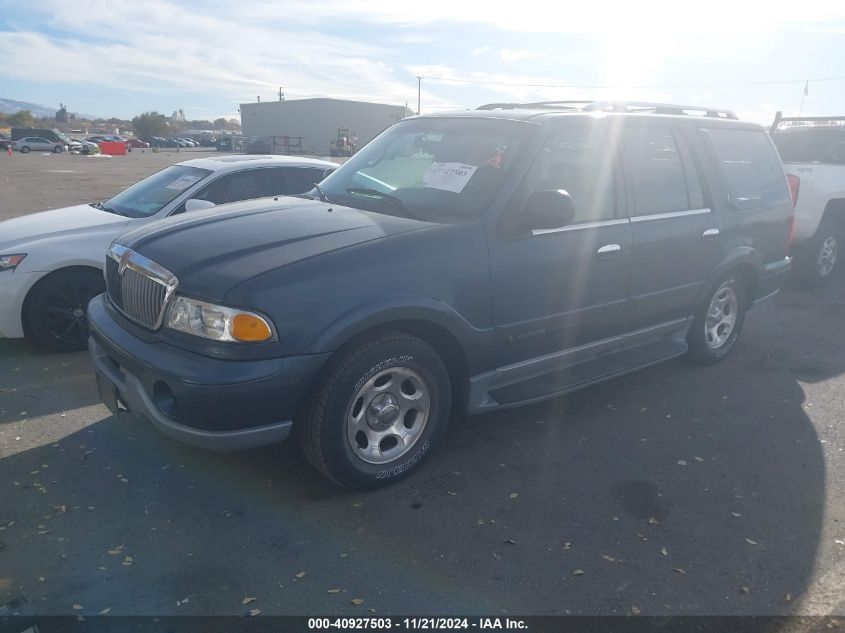 2000 Lincoln Navigator VIN: 5LMEU27A4YLJ34632 Lot: 40927503