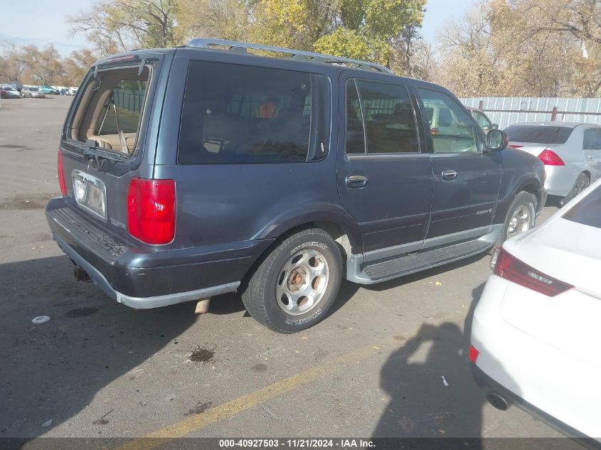 2000 Lincoln Navigator VIN: 5LMEU27A4YLJ34632 Lot: 40927503