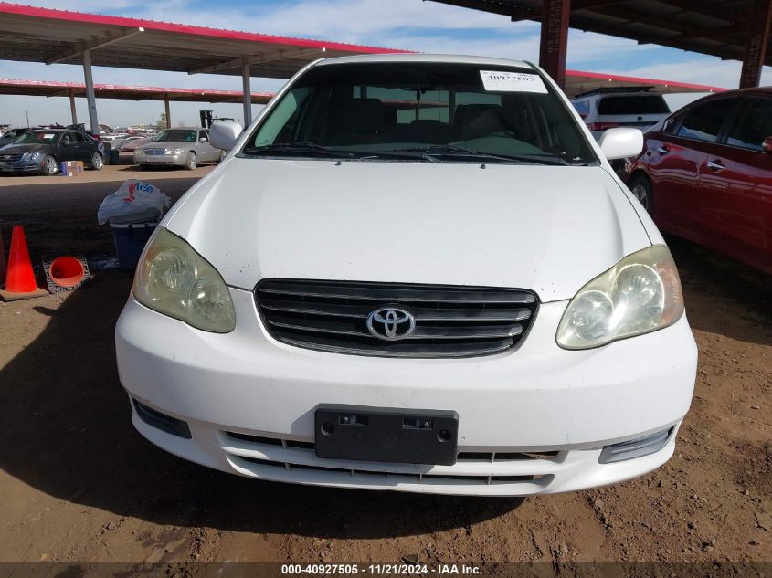 2003 Toyota Corolla Le VIN: JTDBR32E130003678 Lot: 40927505