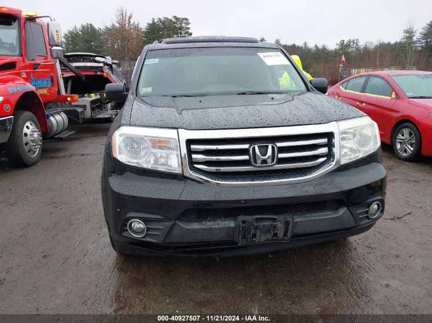 2014 Honda Pilot Touring VIN: 5FNYF4H90EB029504 Lot: 40927507