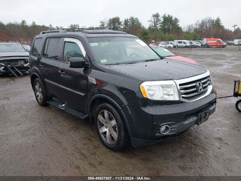 2014 Honda Pilot Touring VIN: 5FNYF4H90EB029504 Lot: 40927507