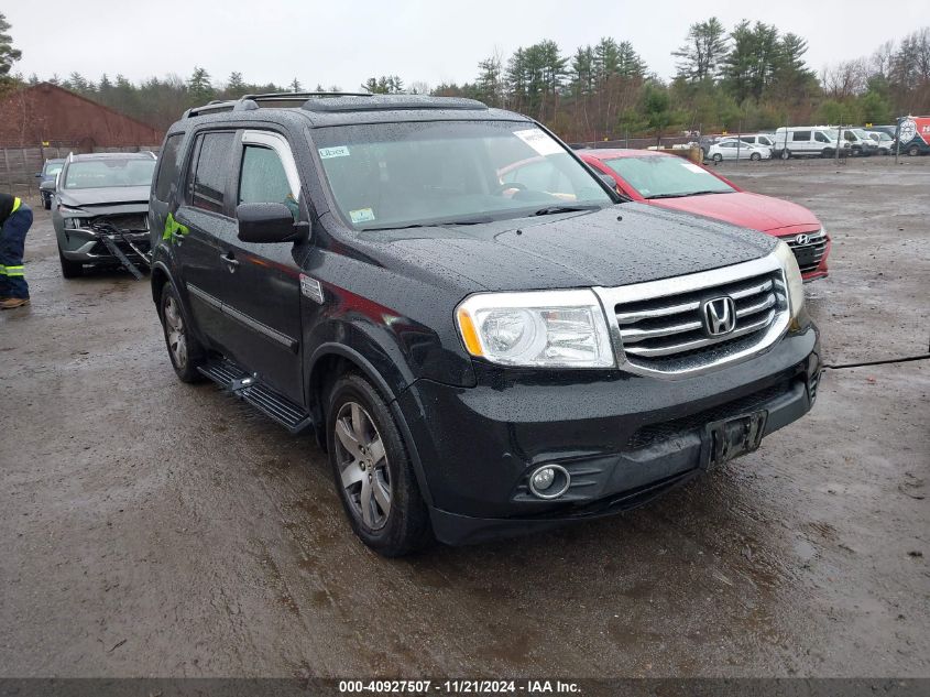 2014 Honda Pilot Touring VIN: 5FNYF4H90EB029504 Lot: 40927507