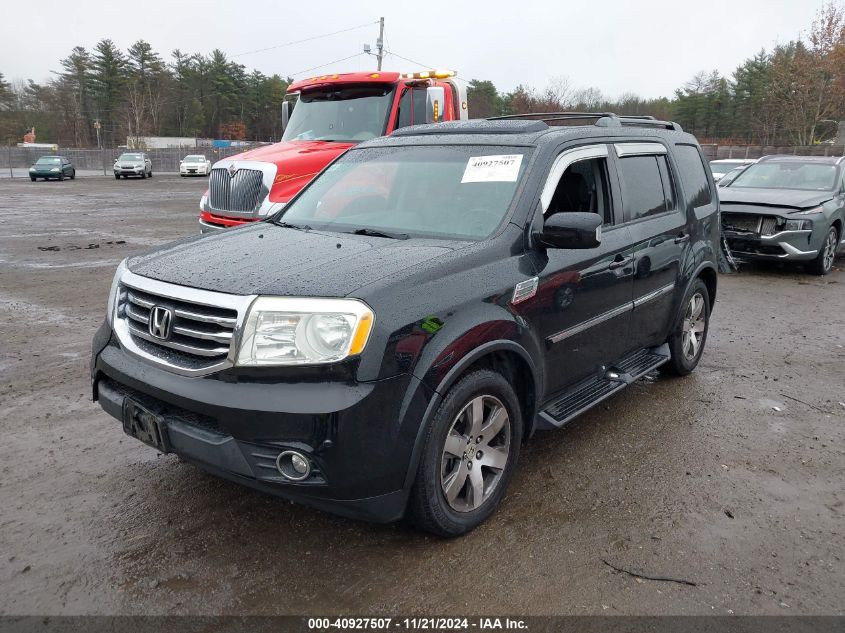 2014 Honda Pilot Touring VIN: 5FNYF4H90EB029504 Lot: 40927507