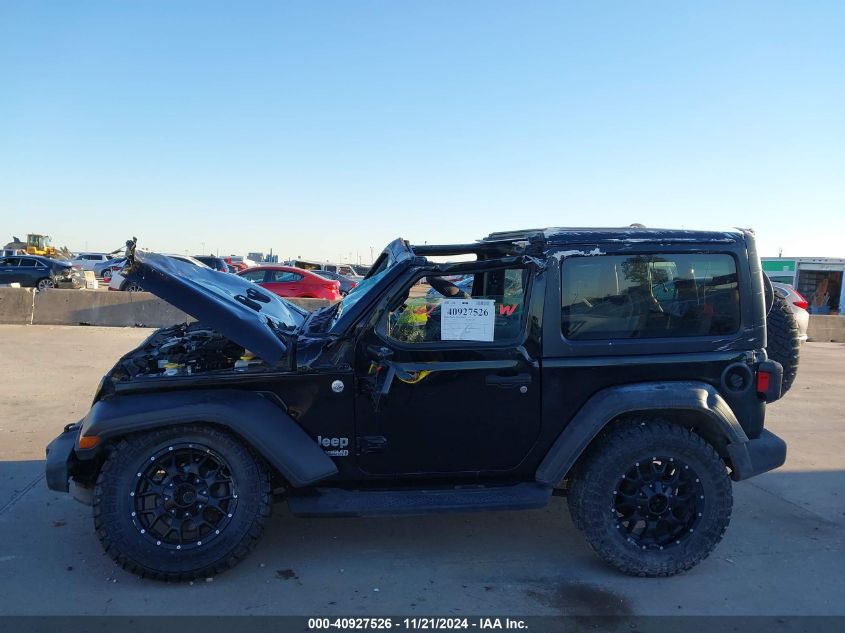 2018 Jeep Wrangler Sport S 4X4 VIN: 1C4GJXAG8JW173554 Lot: 40927526