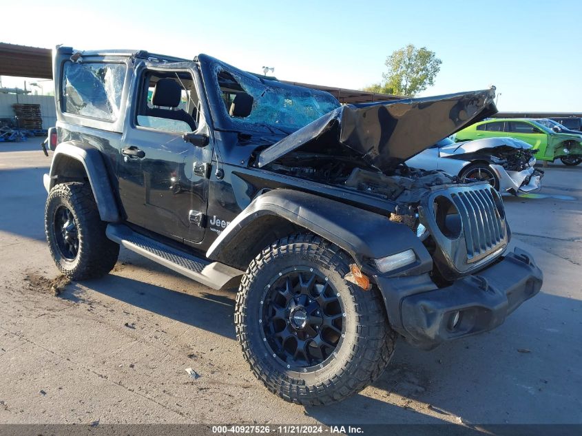 2018 Jeep Wrangler Sport S 4X4 VIN: 1C4GJXAG8JW173554 Lot: 40927526