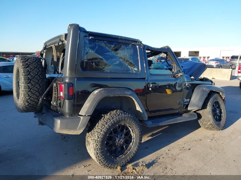 2018 Jeep Wrangler Sport S 4X4 VIN: 1C4GJXAG8JW173554 Lot: 40927526