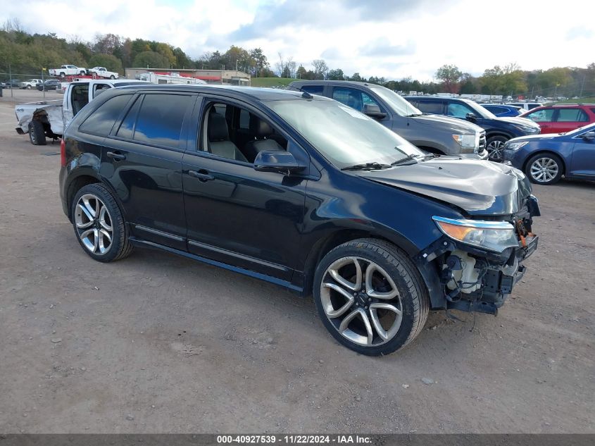 VIN 2FMDK4AK5DBA09344 2013 Ford Edge, Sport no.1