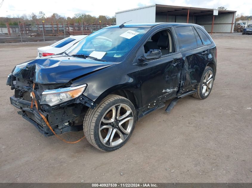 VIN 2FMDK4AK5DBA09344 2013 Ford Edge, Sport no.2