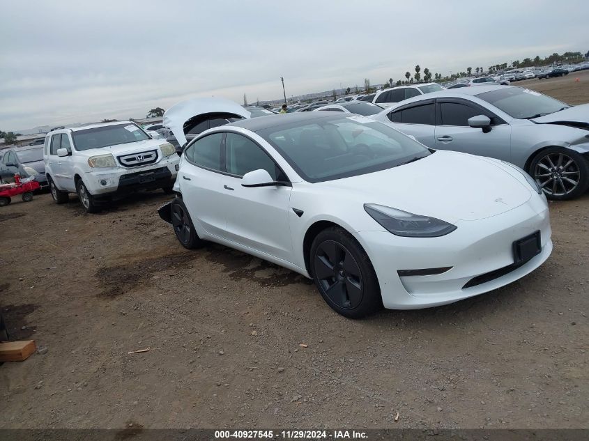 VIN 5YJ3E1EA5PF574689 2023 TESLA MODEL 3 no.1