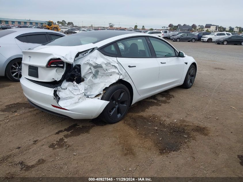 VIN 5YJ3E1EA5PF574689 2023 TESLA MODEL 3 no.4