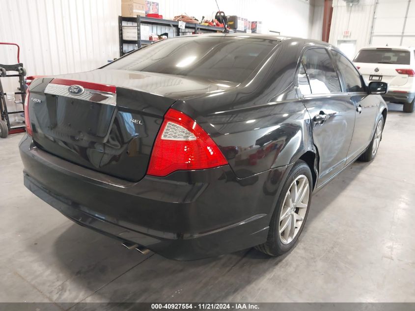 2011 Ford Fusion Sel VIN: 3FAHP0JAXBR304158 Lot: 40927554