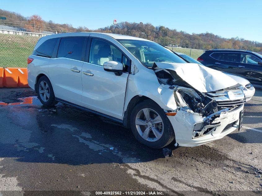 2018 Honda Odyssey Ex-L VIN: 5FNRL6H71JB057068 Lot: 40927562