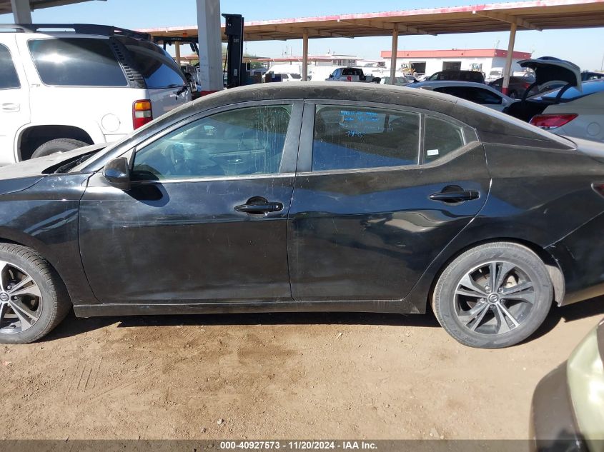 2021 Nissan Sentra Sv Xtronic Cvt VIN: 3N1AB8CV5MY295860 Lot: 40927573