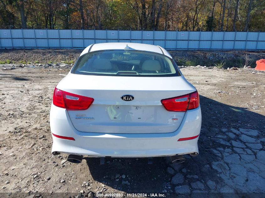2015 Kia Optima Lx VIN: 5XXGM4A76FG357115 Lot: 40927593