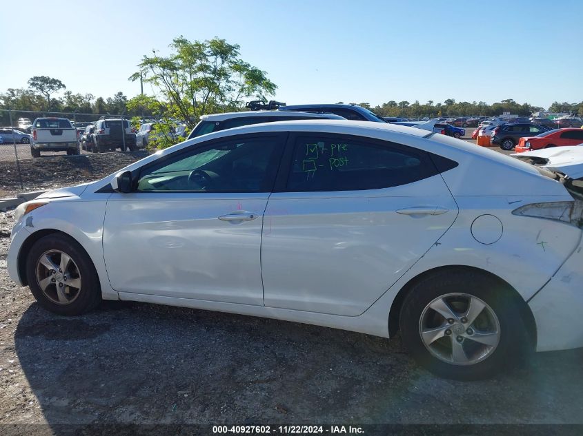 2015 Hyundai Elantra Se VIN: 5NPDH4AE3FH592856 Lot: 40927602