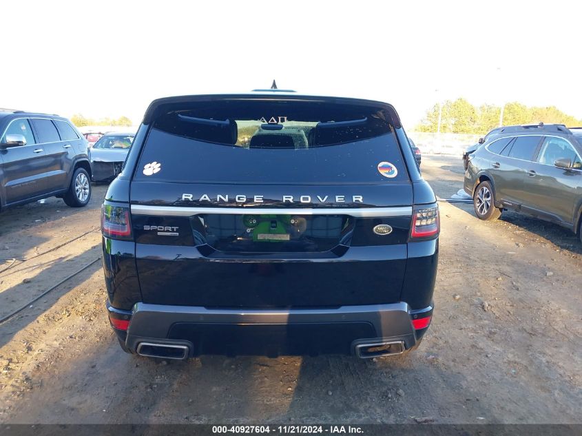 2018 Land Rover Range Rover Sport Hse VIN: SALWR2RV0JA401370 Lot: 40927604