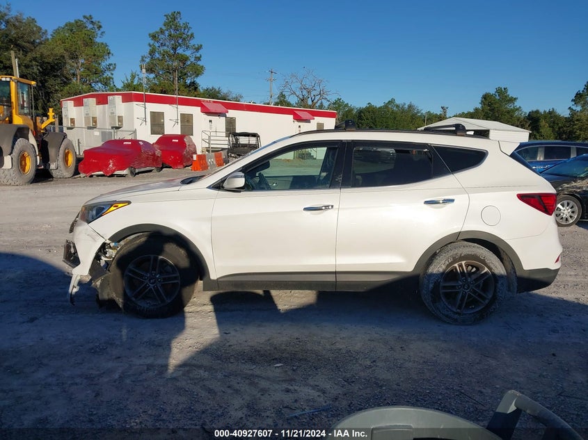 VIN 5XYZU3LB4HG435992 2017 HYUNDAI SANTA FE SPORT 2.4L