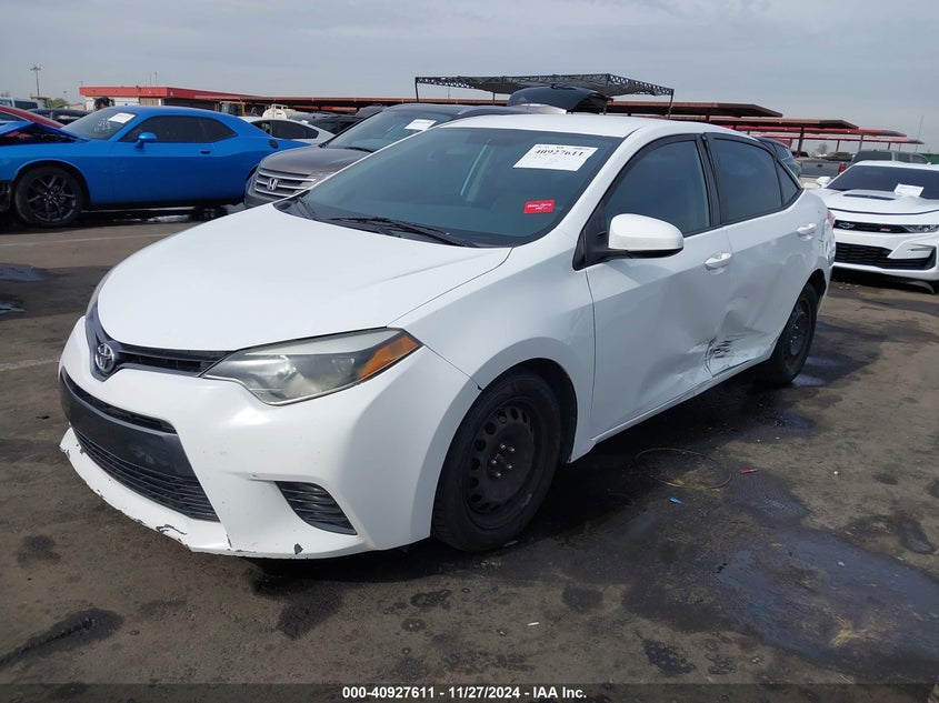 2016 TOYOTA COROLLA LE - 5YFBURHE8GP385065
