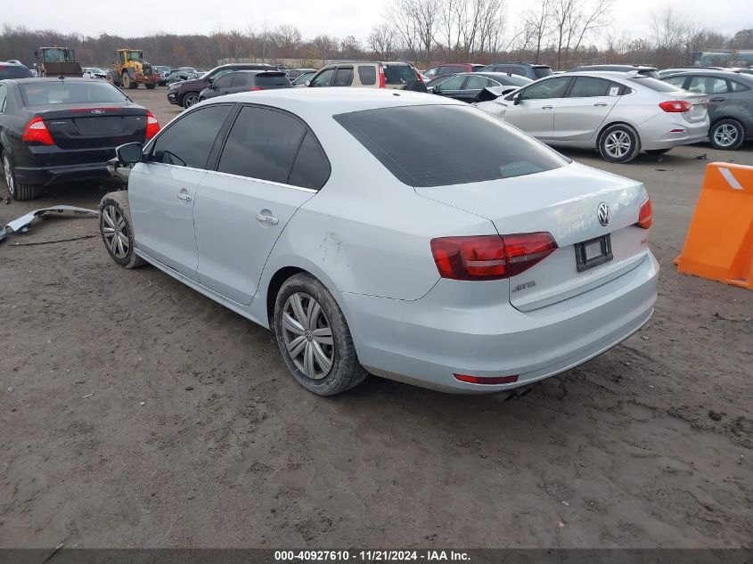 2017 Volkswagen Jetta 1.4T S VIN: 3VW2B7AJ0HM271827 Lot: 40927610