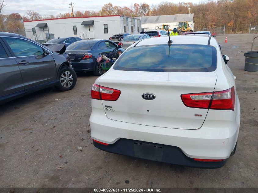 2016 Kia Rio Lx VIN: KNADM4A36G6686720 Lot: 40927631