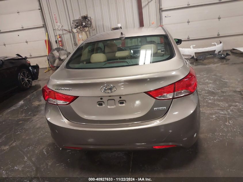 2013 Hyundai Elantra Limited VIN: 5NPDH4AE0DH377349 Lot: 40927633