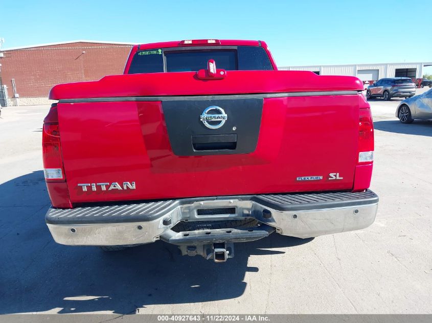 2012 Nissan Titan Sl VIN: 1N6BA0ED2CN308535 Lot: 40927643