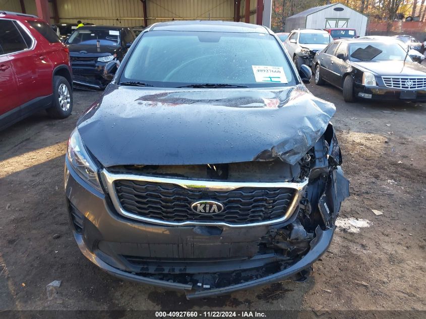 2019 Kia Sorento 3.3L Lx VIN: 5XYPG4A51KG490733 Lot: 40927660