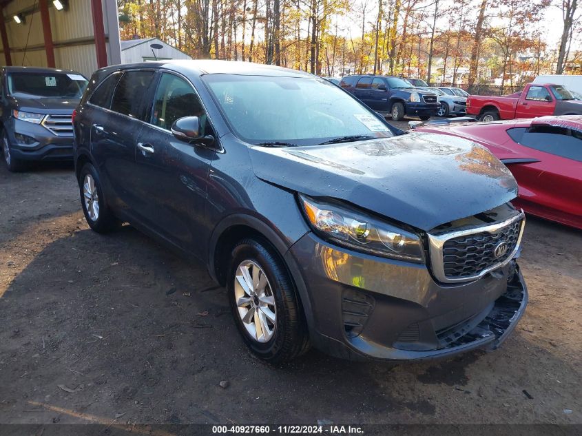 2019 Kia Sorento 3.3L Lx VIN: 5XYPG4A51KG490733 Lot: 40927660