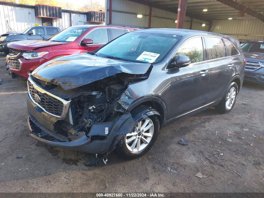 2019 Kia Sorento 3.3L Lx VIN: 5XYPG4A51KG490733 Lot: 40927660