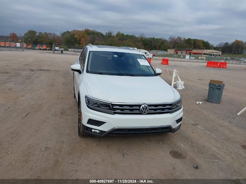 2019 Volkswagen Tiguan 2.0T Sel Premium/2.0T Sel Premium R-Line VIN: 3VV4B7AX4KM022956 Lot: 40927697