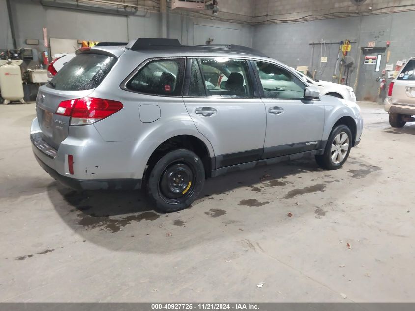 2012 Subaru Outback 2.5I VIN: 4S4BRBAC6C3260534 Lot: 40927725