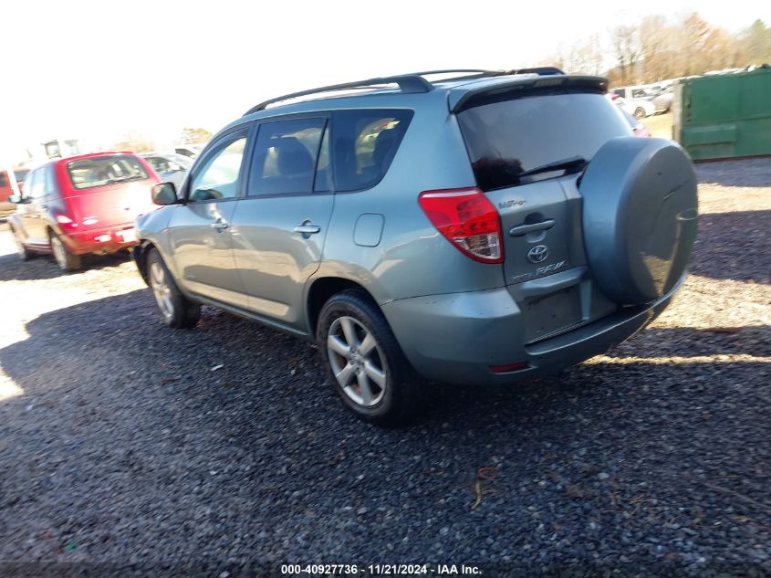 2007 Toyota Rav4 Limited VIN: JTMBD31V476032790 Lot: 40927736