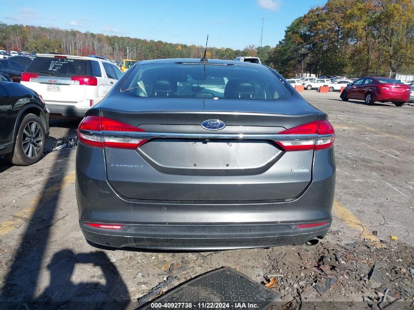 2017 Ford Fusion Se VIN: 3FA6P0HD6HR220807 Lot: 40927738