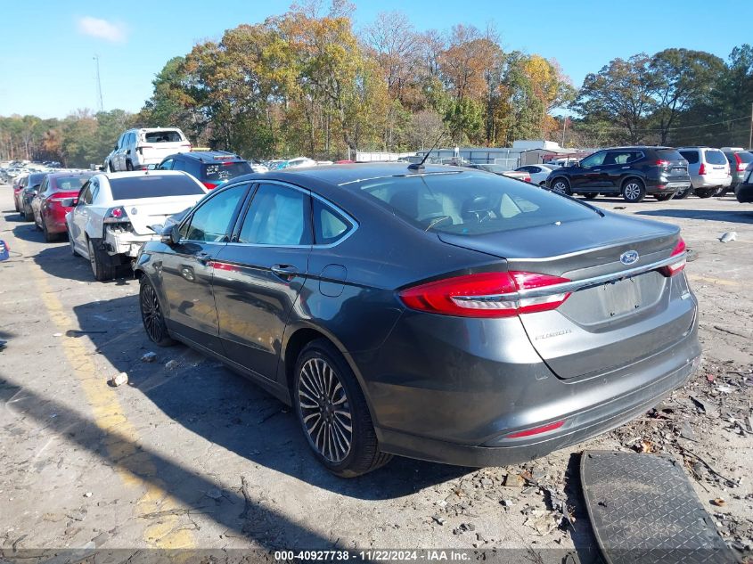 2017 FORD FUSION SE - 3FA6P0HD6HR220807