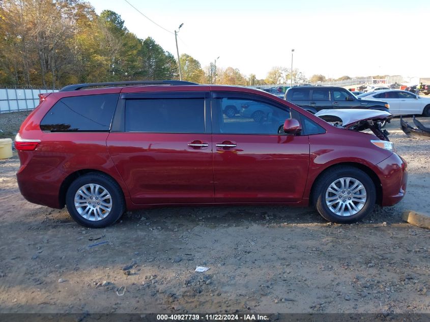 2017 Toyota Sienna Xle 8 Passenger VIN: 5TDYZ3DC0HS862383 Lot: 40927739