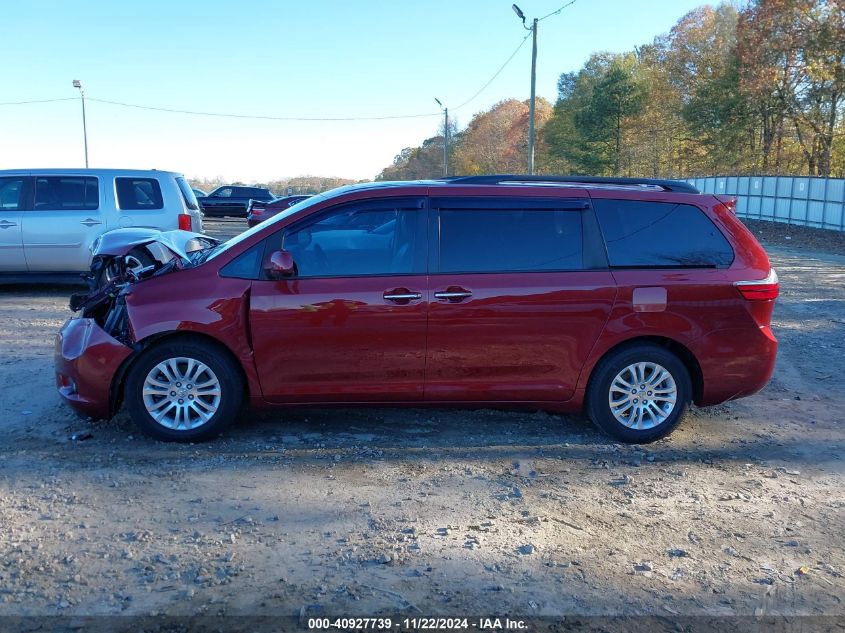 2017 Toyota Sienna Xle 8 Passenger VIN: 5TDYZ3DC0HS862383 Lot: 40927739