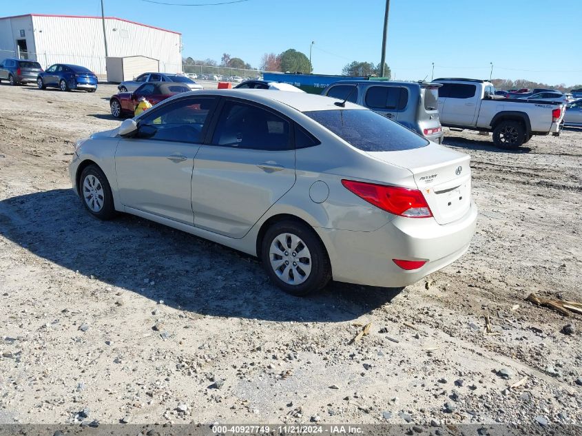 2016 Hyundai Accent Se VIN: KMHCT4AE6GU090954 Lot: 40927749