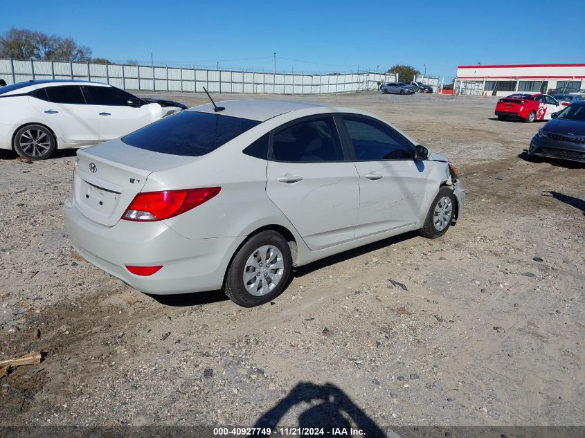 2016 Hyundai Accent Se VIN: KMHCT4AE6GU090954 Lot: 40927749