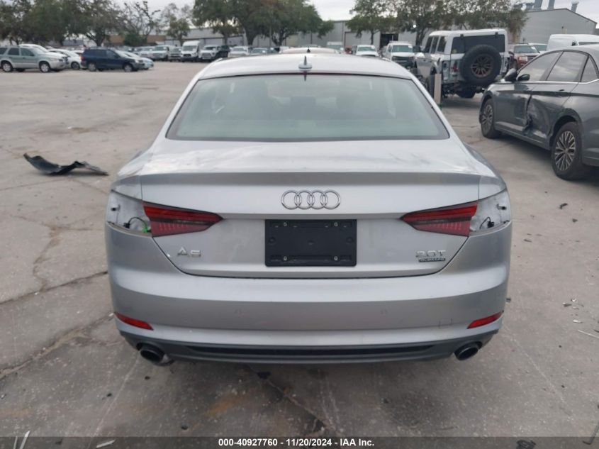 2018 AUDI A5 2.0T PREMIUM - WAUTNAF54JA017125