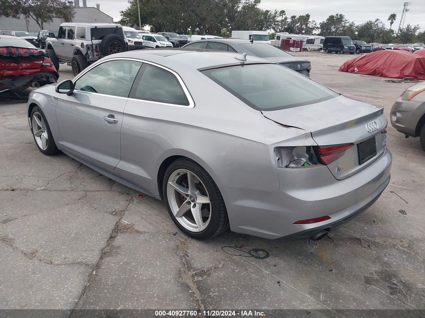 2018 AUDI A5 2.0T PREMIUM - WAUTNAF54JA017125