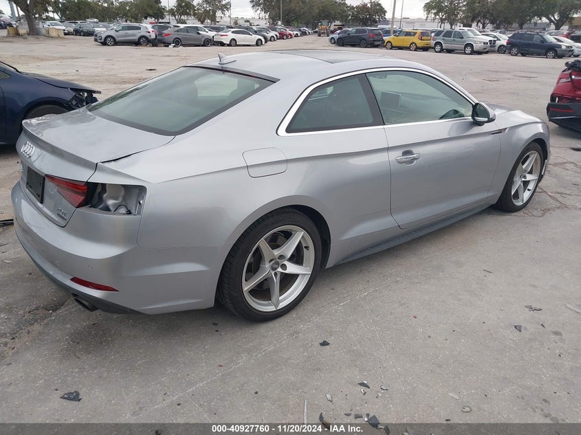 2018 AUDI A5 2.0T PREMIUM - WAUTNAF54JA017125