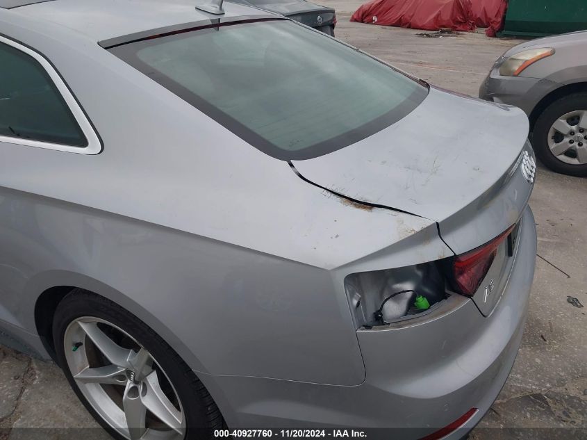 2018 AUDI A5 2.0T PREMIUM - WAUTNAF54JA017125