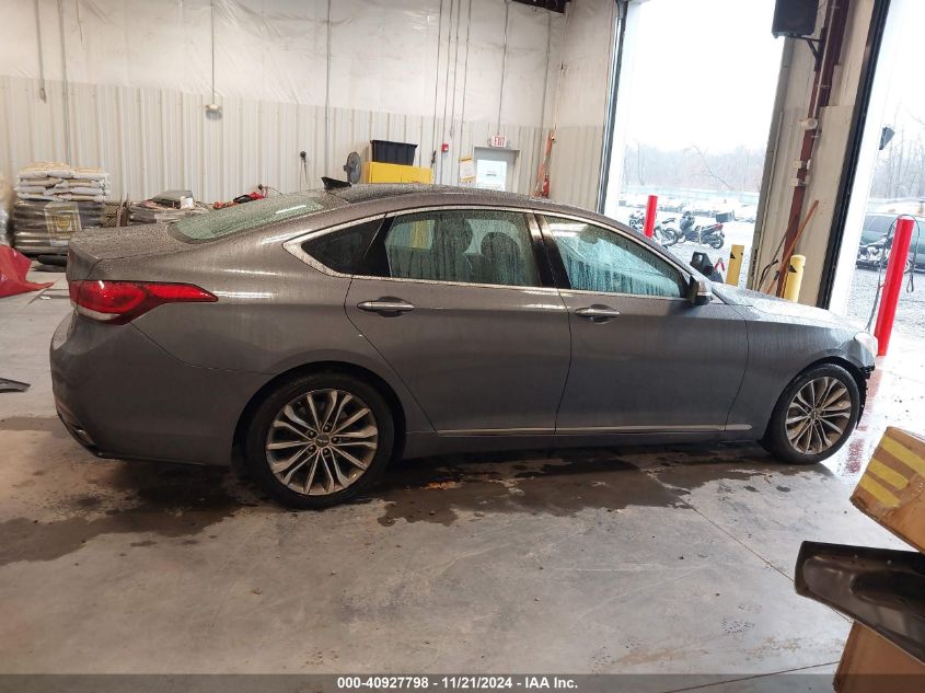 2015 Hyundai Genesis 3.8 VIN: KMHGN4JE1FU029585 Lot: 40927798