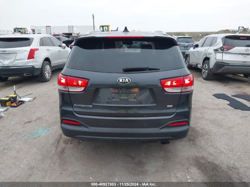 2016 Kia Sorento 2.4L Lx VIN: 5XYPG4A3XGG105076 Lot: 40927803