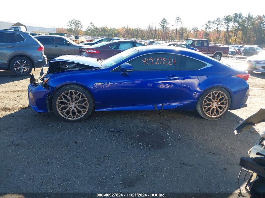 2015 Lexus Rc 350 VIN: JTHSE5BC4F5000303 Lot: 40927824